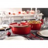 PYREX SLOWCOOK ROUGE COCOTTE RONDE 28CM